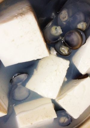 お酒を飲む人に！簡単！しじみの煮奴-レシピのメイン写真
