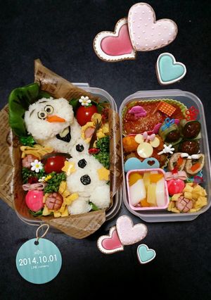 オラフかっわいぃ-レシピのメイン写真