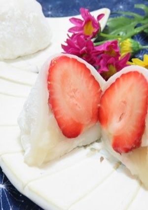 基本の苺大福　シンプルが美味い！-レシピのメイン写真