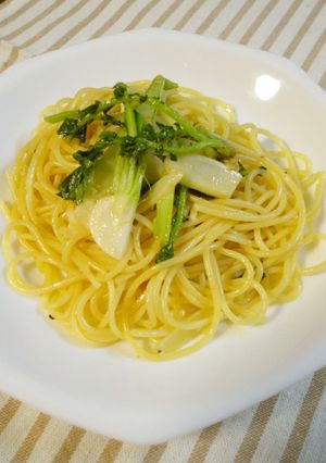 七草の和風パスタ-レシピのメイン写真