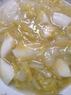 簡単♪ イカと 白菜の あんかけ煮!-レシピのメイン写真
