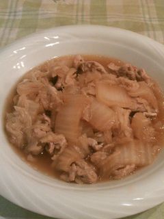 白菜の消費にも♪白菜と豚肉の炒め煮-レシピのメイン写真