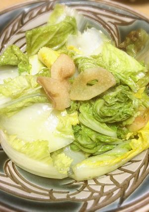 白菜とにんにくのうま煮-レシピのメイン写真