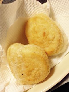揚げ餅(o´罒`o)♡せんべいとお餅の間-レシピのメイン写真