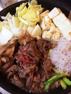 フライパンで☆ウチのすき焼き☆(甘め)-レシピのメイン写真