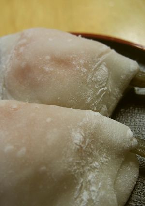 梅ほんのり・はなびら餅-レシピのメイン写真