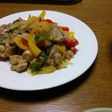 鶏肉とパプリカのマジックソルト炒め♪
