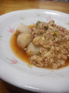 里芋の中華風そぼろあんかけ-レシピのメイン写真