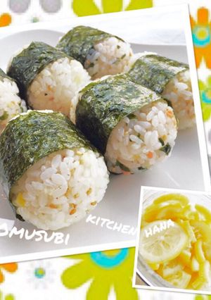塩レモン de おむすび (*^^*)-レシピのメイン写真