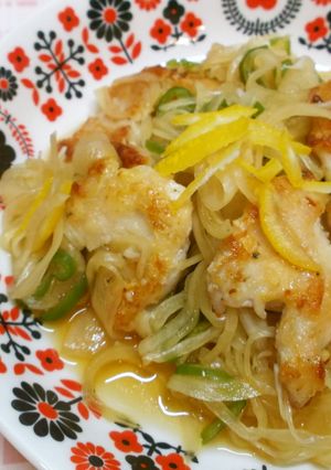 鶏むね肉の南蛮漬け❀柚子風味-レシピのメイン写真