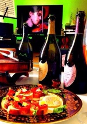 カナッペ キャビアを添えて-レシピのメイン写真