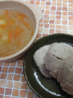 一石二鳥の塩豚&スープ-レシピのメイン写真