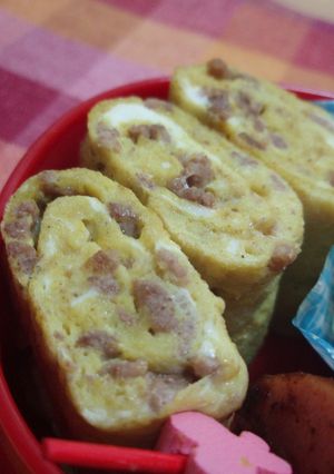カレー風味のたまご焼き-レシピのメイン写真