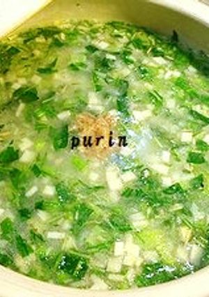ツナ缶入り七草粥-レシピのメイン写真