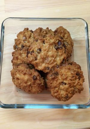 クルミオートミールチョコクッキー-レシピのメイン写真