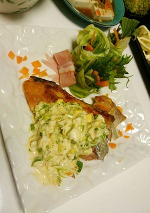 鮭のムニエル♡バター醤油タルタル-レシピのメイン写真