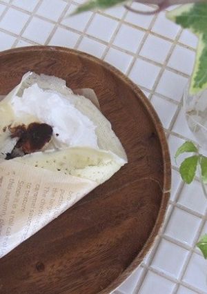 卵も牛乳も使わないチョコバナナクレープ-レシピのメイン写真