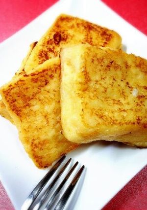 フラPでサッと朝食フレンチトースト-レシピのメイン写真