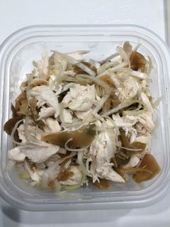 搾菜とササミのおつまみ-レシピのメイン写真