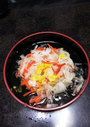 なます レンジで簡単 だいこん おせち-レシピのメイン写真