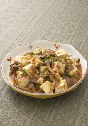簡単！きのこたっぷりの蒸しマーボー豆腐-レシピのメイン写真