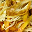 大豆もやしと人参のさっぱり炒め