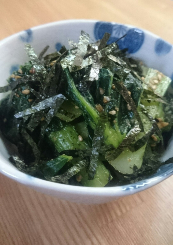 タアサイの胡麻和え⭐-レシピのメイン写真