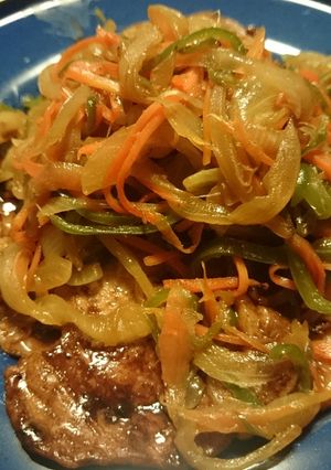 野菜たっぷり！豚肉のうま照り焼き-レシピのメイン写真