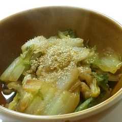 รูปของ 白菜ゴマかけ煮込み