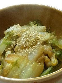 白菜ゴマかけ煮込み-レシピのメイン写真