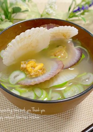 ❀帆立の稚貝のお味噌汁❀-レシピのメイン写真