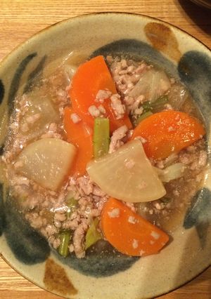 豚ひきと大根の煮物-レシピのメイン写真