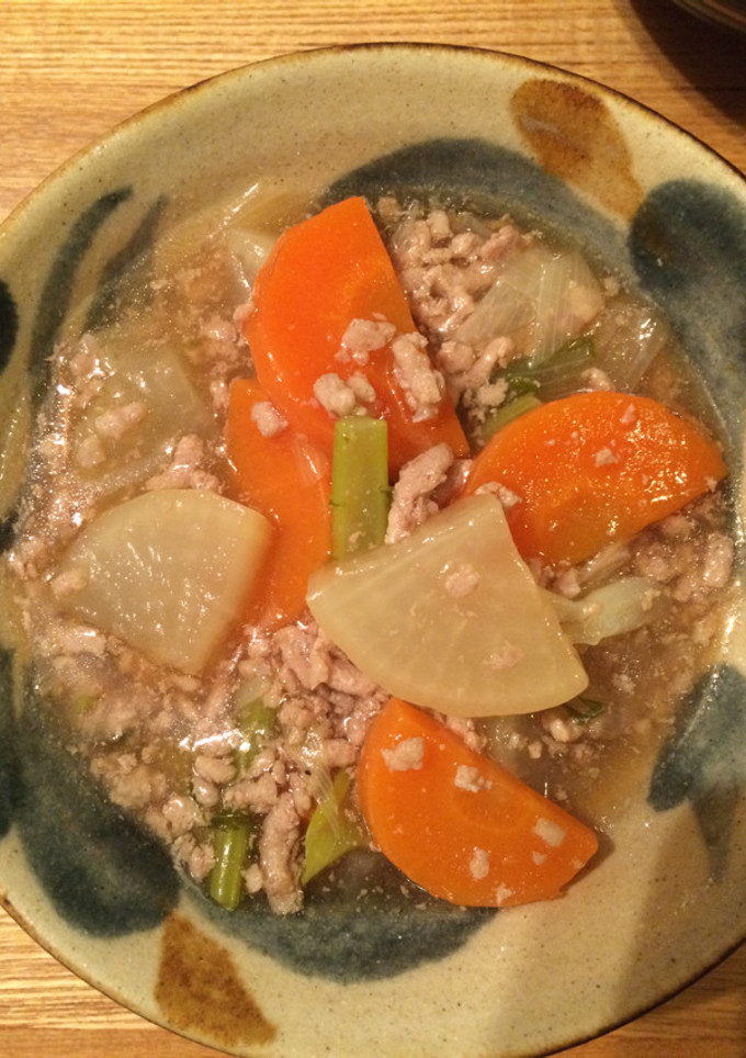 豚ひきと大根の煮物-レシピのメイン写真