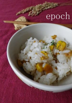 甘いとうもろこしご飯-レシピのメイン写真