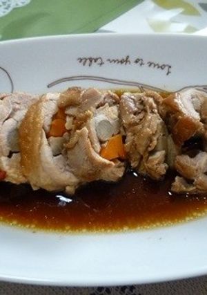 鶏もも肉のピリッとやわらか巻き-レシピのメイン写真
