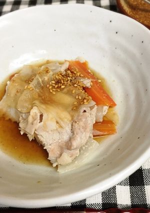 ★大根と人参と豚肉の重ね鍋★-レシピのメイン写真
