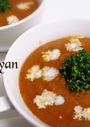 無塩料理☆トマトポタージュスープ-レシピのメイン写真