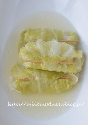 餃子でロール白菜!-レシピのメイン写真