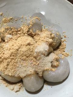 簡単な蕎麦団子-レシピのメイン写真