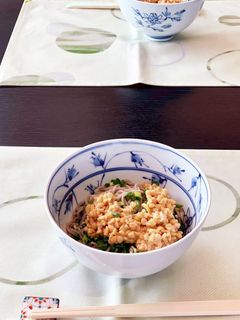 ランチに☆簡単納豆そば-レシピのメイン写真