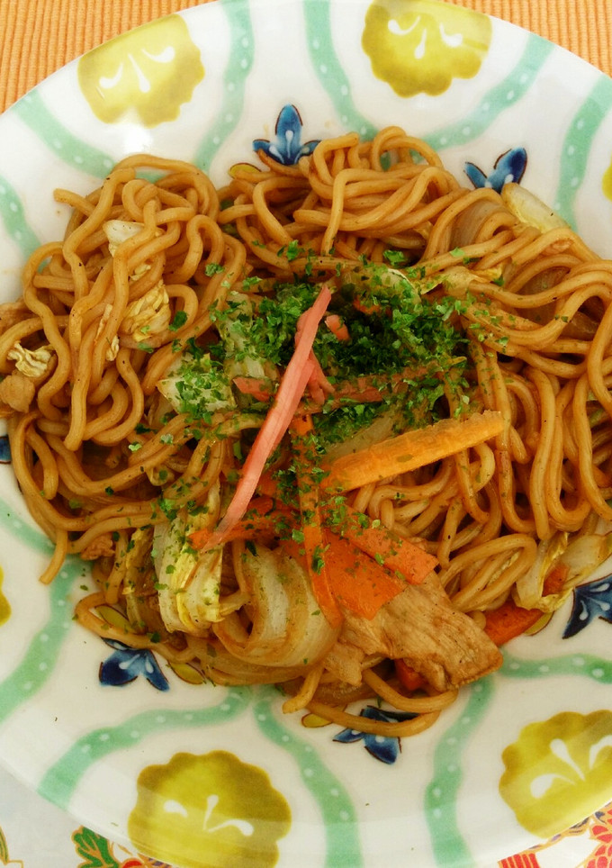 白菜と豚肉の水なし焼きそば-レシピのメイン写真
