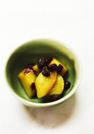 楽々 りんごとさつまいもの重ね煮-レシピのメイン写真