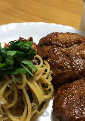 付け合わせに♪塩昆布とじゃこの和風パスタ-レシピのメイン写真