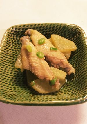 大根と手羽中の生姜煮-レシピのメイン写真