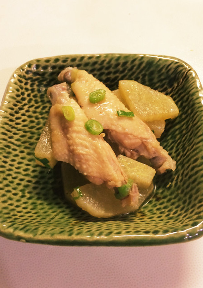 大根と手羽中の生姜煮-レシピのメイン写真
