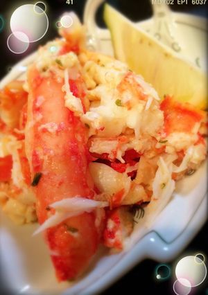 簡単タラバガニのガーリックバター炒め-レシピのメイン写真