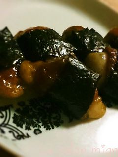 お餅と豚肉の磯辺焼き-レシピのメイン写真
