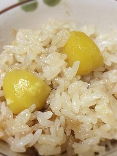 余った甘露煮で栗ご飯-レシピのメイン写真