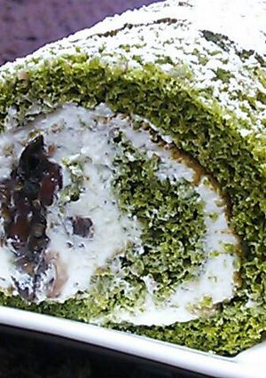 ◆*抹茶のロールケーキ*◆-レシピのメイン写真