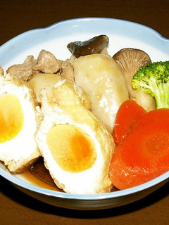 あぶだまと野菜の煮物-レシピのメイン写真